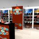 The MONT1020 is our most popular trade show exhibit designs because it’s ideal for displaying small items such as toys, shoes or jewelry. 550 linear feet of shelf space in a sturdy 20 ft truss booth. View 3