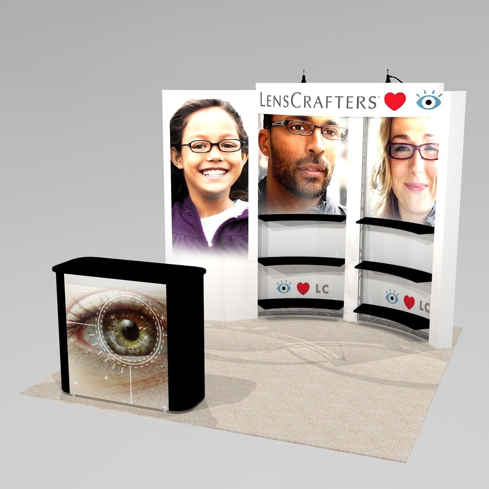 trade show exhibit design EAS10 Graphic Package A