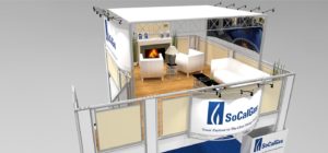double deck booth