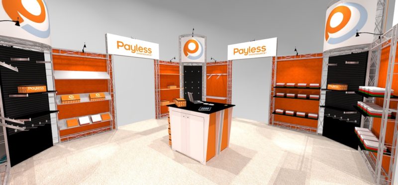 eur2020 island shelving truss exhibit the spacious eur2020
