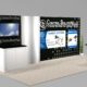 CS1020A-BL_Backlit Mural Display with Easy to Change Out Feature Panel