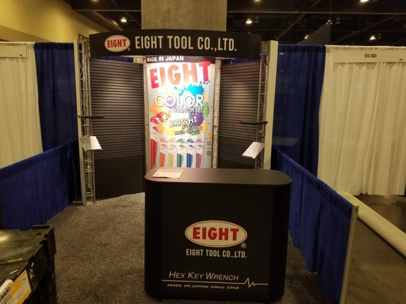 Product Display Design in 10 ft. Tradeshow Booth Space